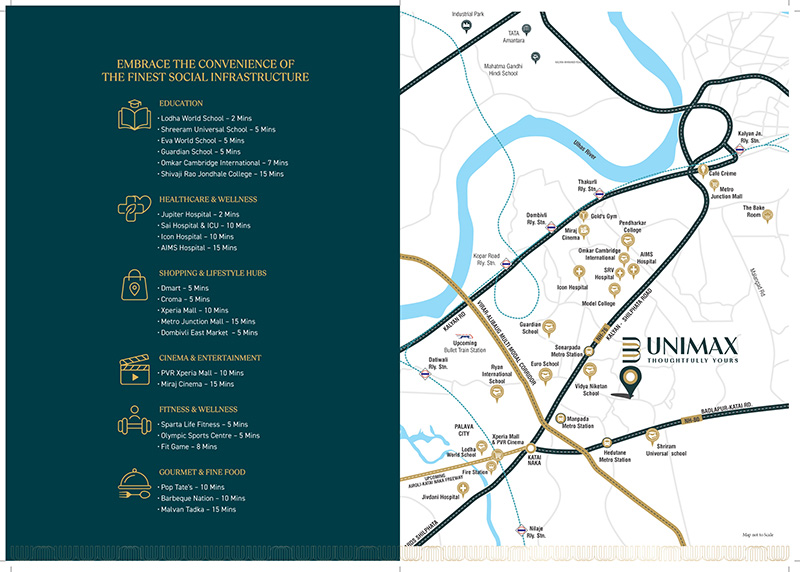 Green wellness designs at UNIMAX WORLD DOMBIVLI